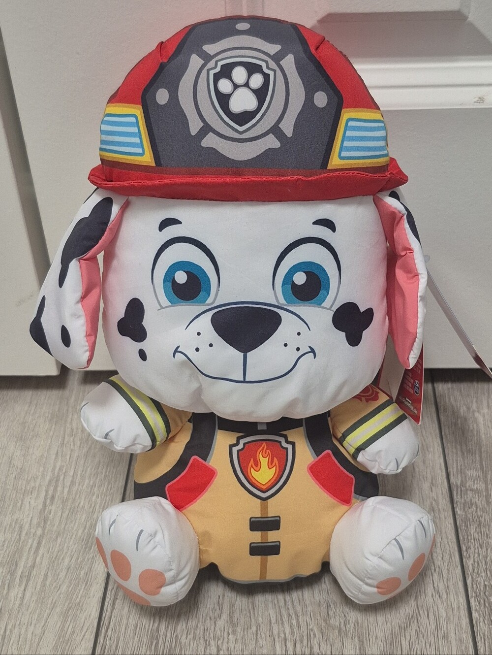 Nickelodeon Paw Patrol Fire Rescue Marshall Swisheez Plush Stuffed Animal New